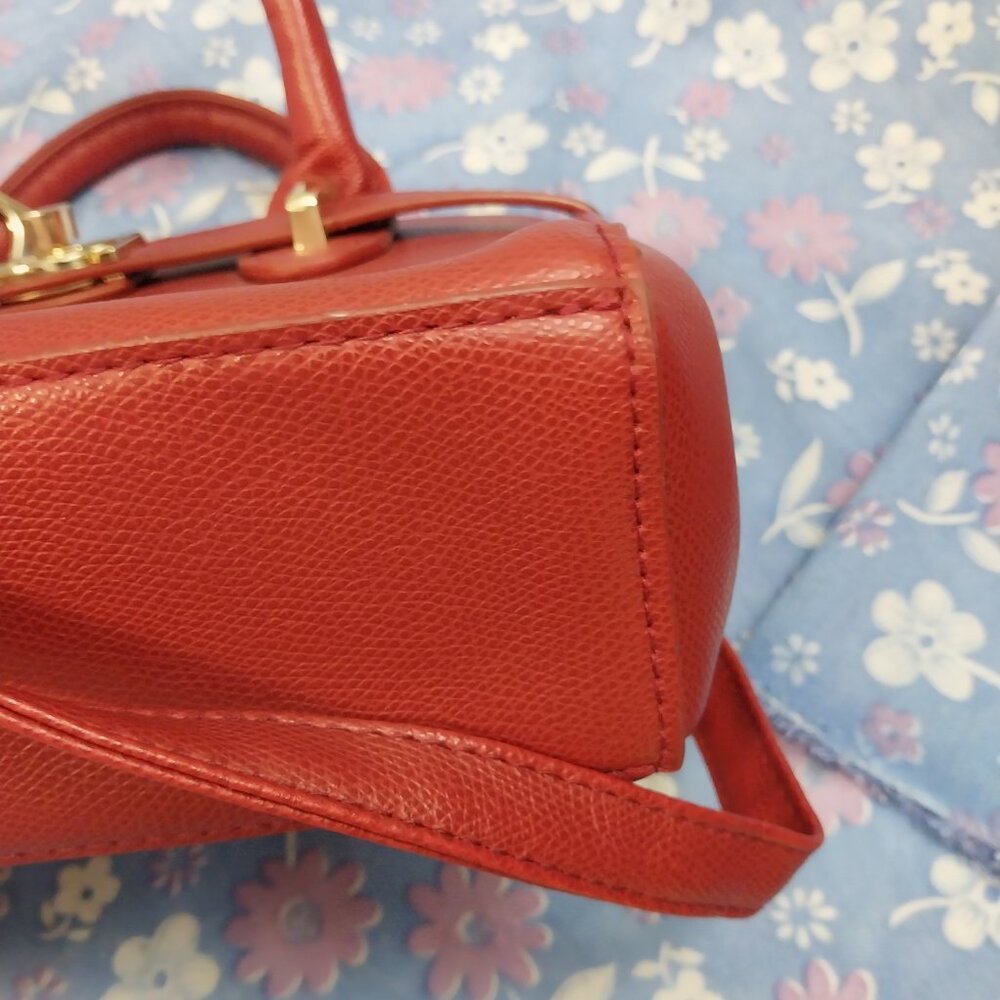 3254 Small Be Be Handbag Cross Body Purse in Red. In Excellent Condition. - Picture 14 of 15